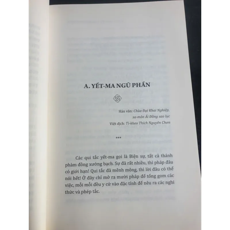 Lược Thuật Các Pháp Yết Ma - Thích Nguyên Chơn 697547