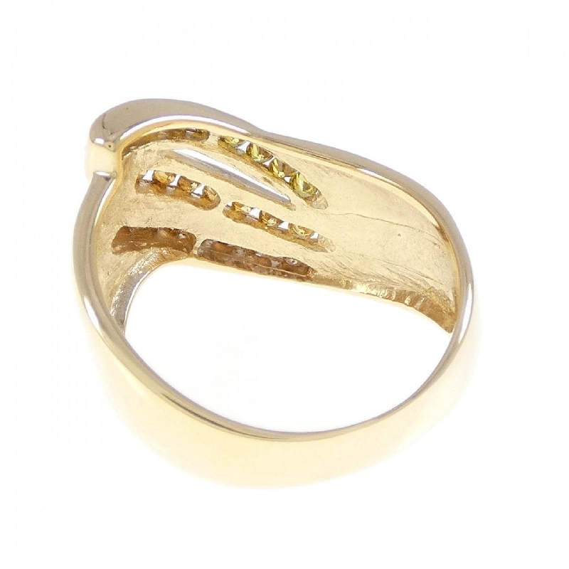 Nhẫn kim cương K18YG 0.42CT - Hàng hiệu Authentic 854600