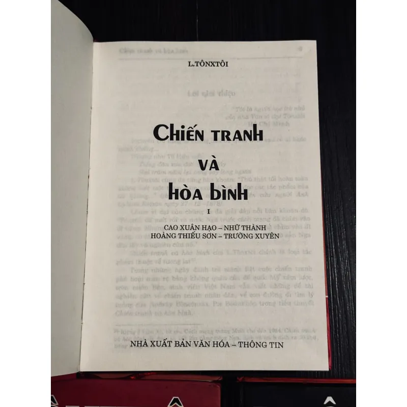 Trọn bộ chiến tranh hoà bình 736157