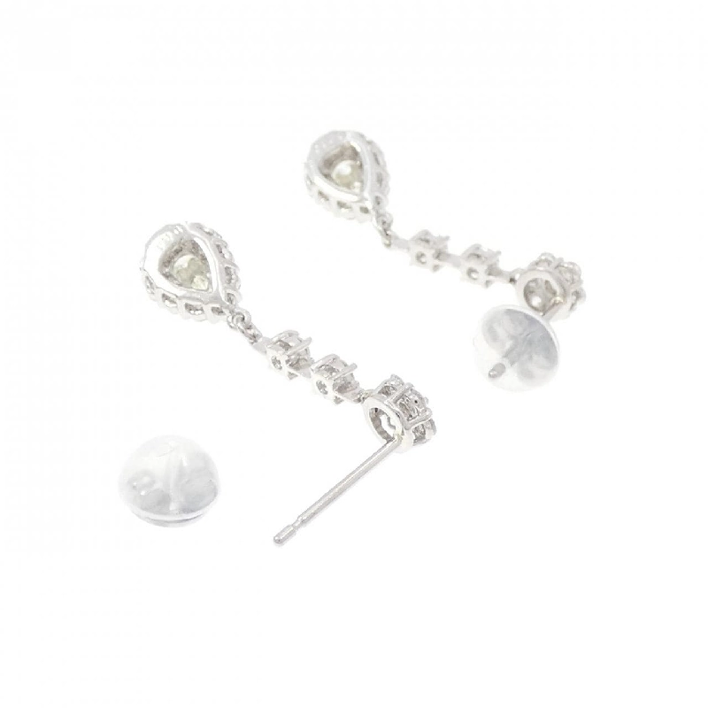 Bông tai kim cương PT900 hình hoa 0.80CT - Hàng hiệu chính hãng 870173