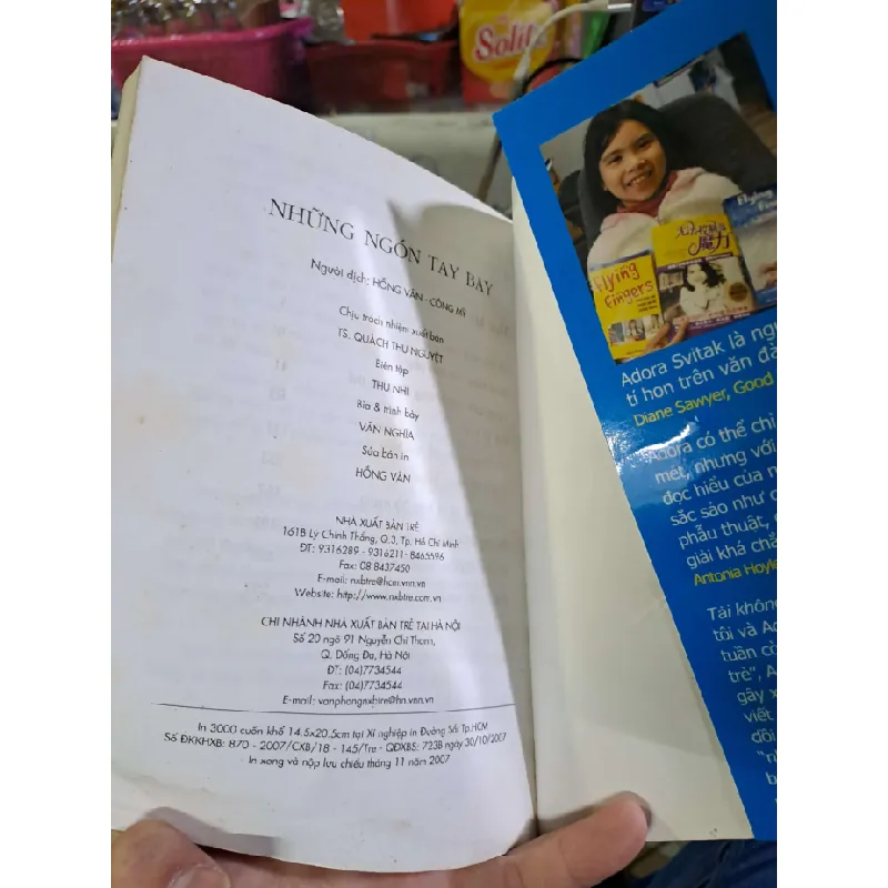 Những ngón tay bay - Adora Svitak VĂN HỌC HCM1008 577428