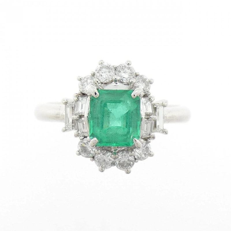 Nhẫn Emerald PT900 1.077CT 666531
