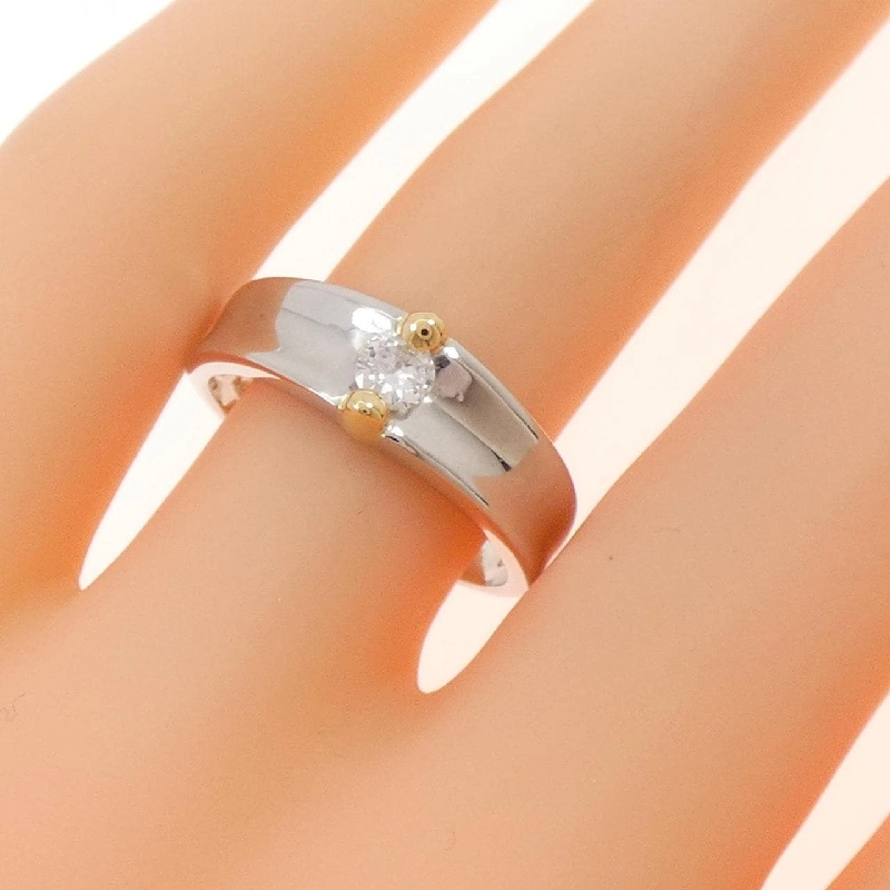 Nhẫn kim cương PT900/K18YG 0.15CT 666652