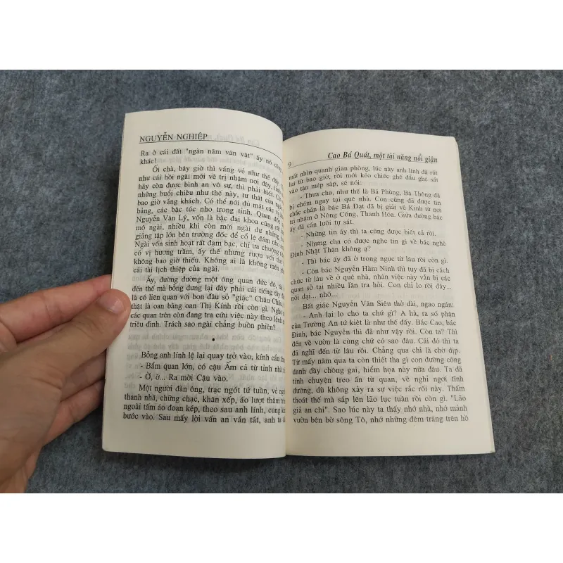 CAO BÁ QUÁT, MỘT TÀI NĂNG NỔI GIẬN - NGUYỄN NGHIỆP 567675