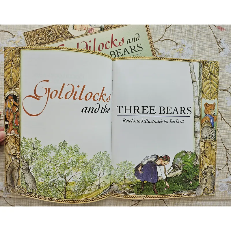 Goldilocks and the Three Bears - Jan Brett - Like New 95% 993490