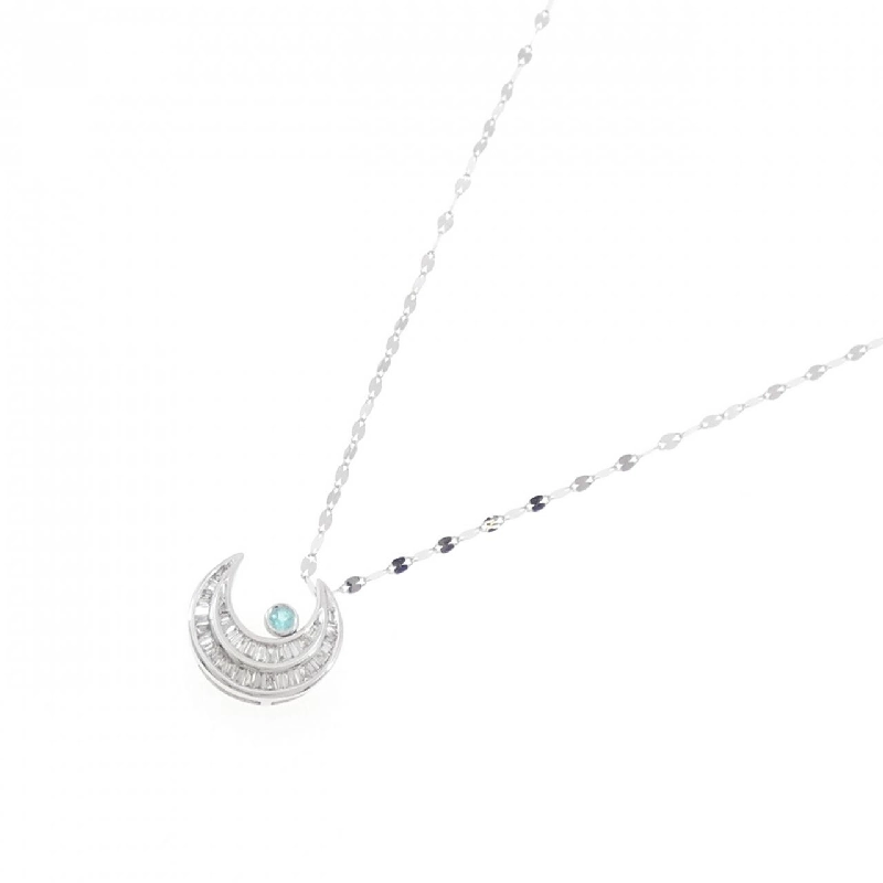 K18WG Mặt dây chuyền Tourmaline - Hàng hiệu Chính hãng 860452