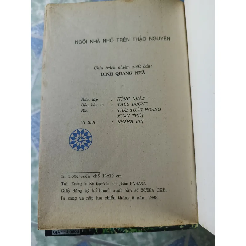 Ngôi nhà nhỏ trên thảo nguyên ( năm 1998, full ) - Laura Ingalls Wilder 776906