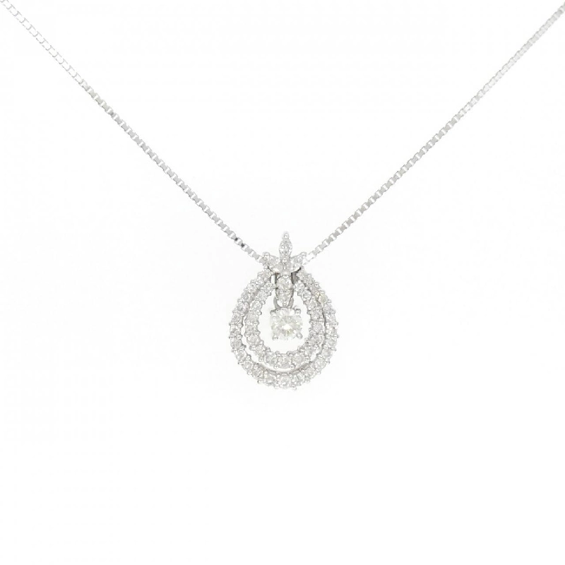 K18WG 2WAY Dây chuyền kim cương 0.30CT - Hàng hiệu Chính hãng 862376