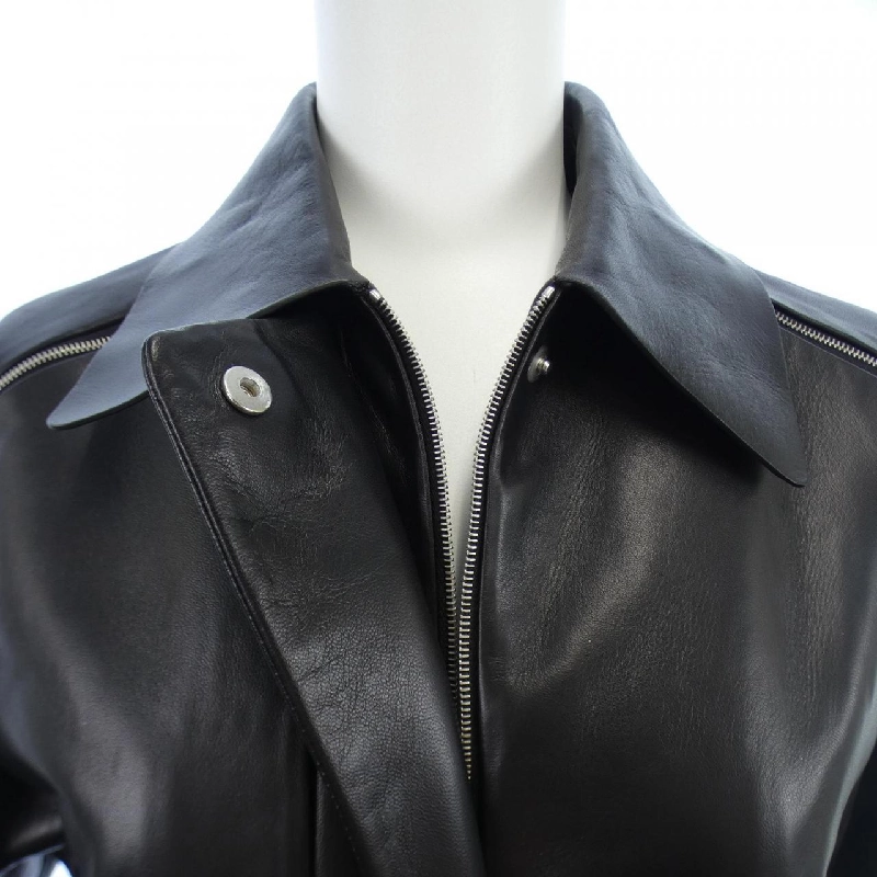 【Mã giảm giá】Salvatore Ferragamo Áo khoác da 635689