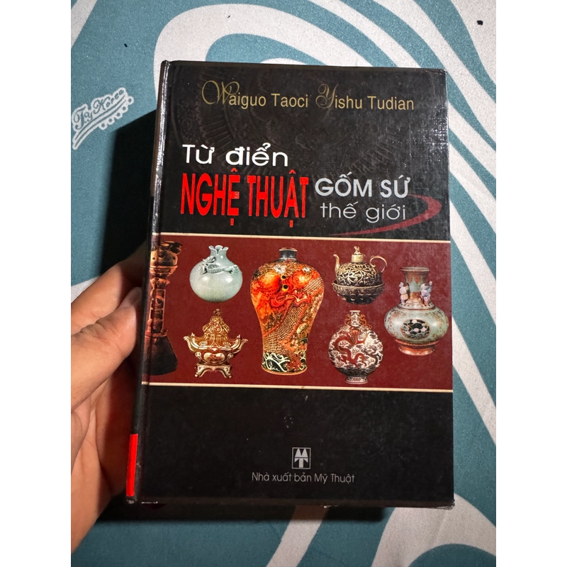 Từ điển nghệ thuật gốm sứ thế giới, sách in màu đẹp  551113