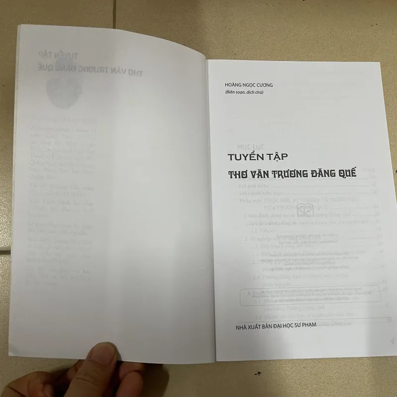 Tuyển tập thơ văn Trương Đăng Quế (c) 993421