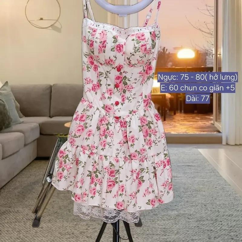Váy hoa 2 hand độ mới cao 568613