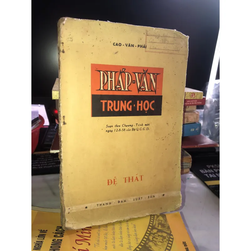 Pháp văn Trung học - Cao Văn Phái 1021716