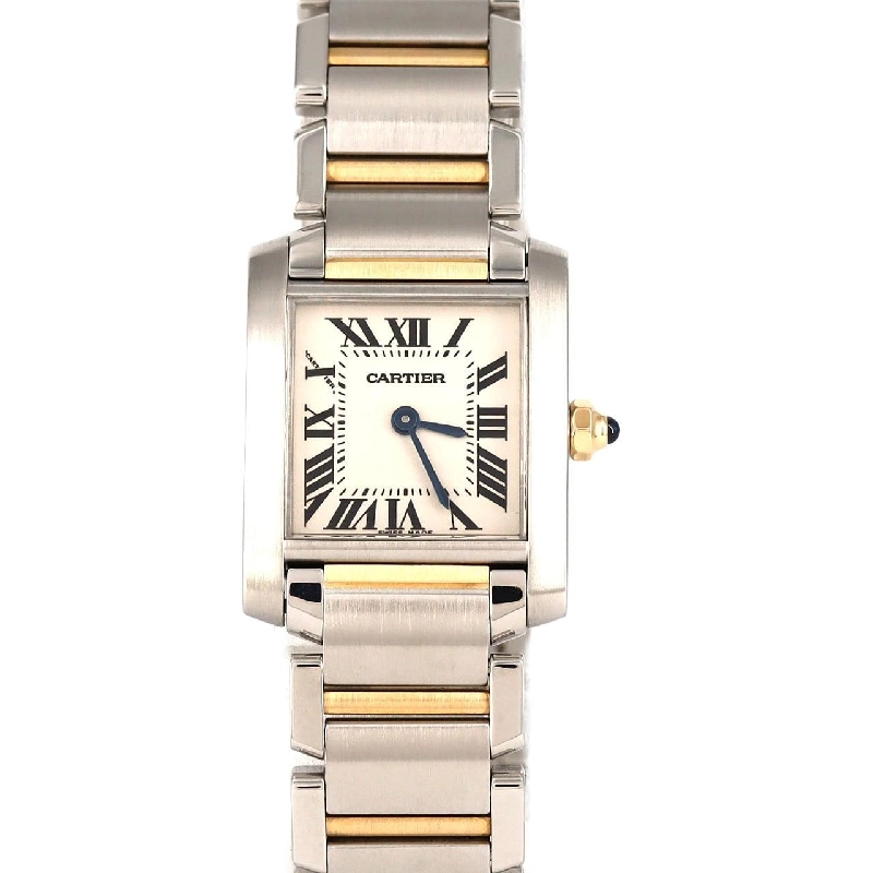 Cartier Tank Française SM Combi W51007Q4 SSxYG Quartz - Hàng hiệu Chính hãng 875687