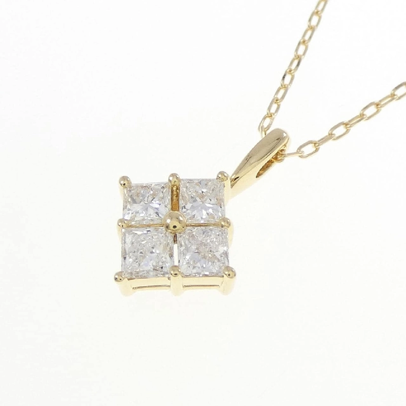 K18YG Dây chuyền kim cương 0.56CT - Hàng hiệu Chính hãng 857998