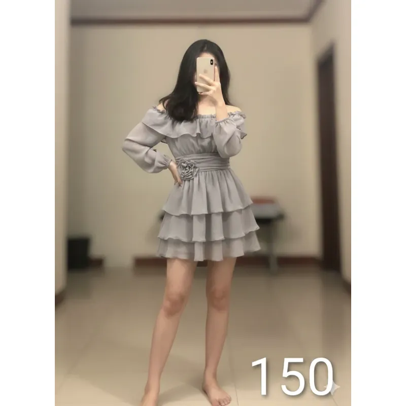 Đầm voan mới cứng size S M mặc Tết ok 738610