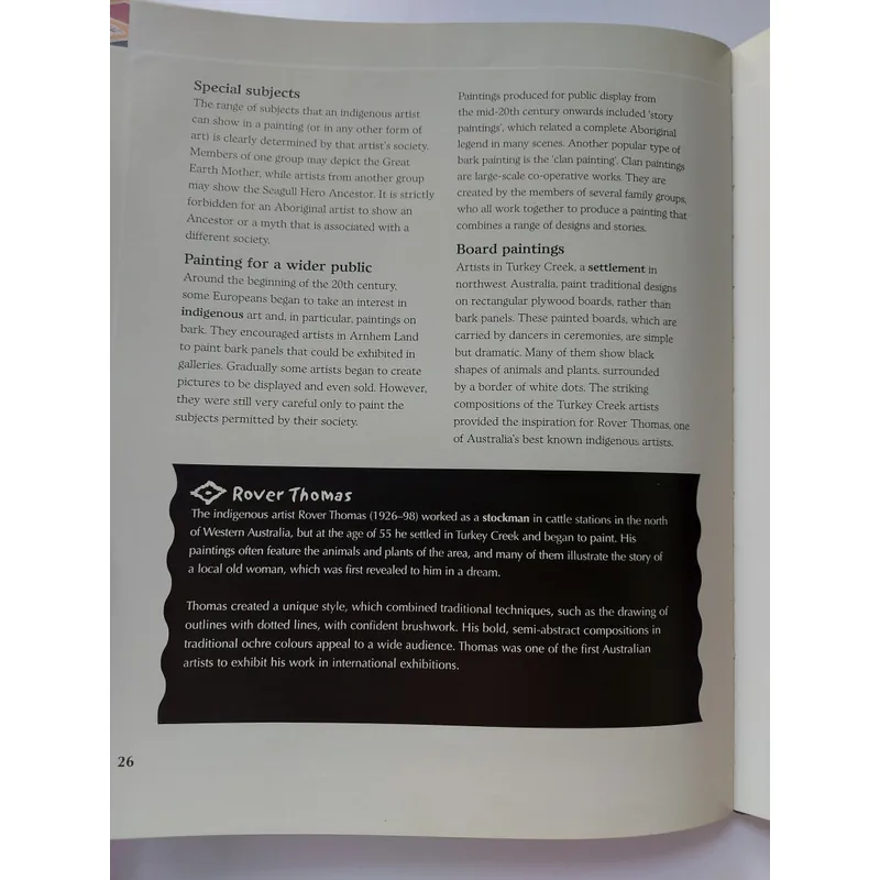 Sách Hội họa✨ ABORIGINAL ART & CULTURE – Jane Bingham ✨
 712541