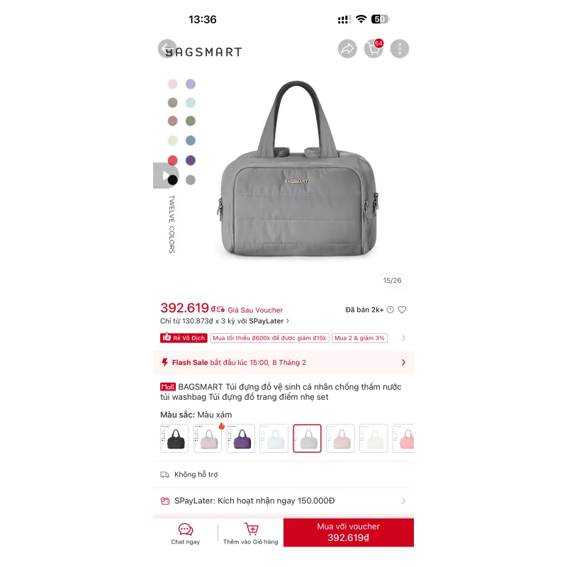 Túi đựng mỹ phầm 797789