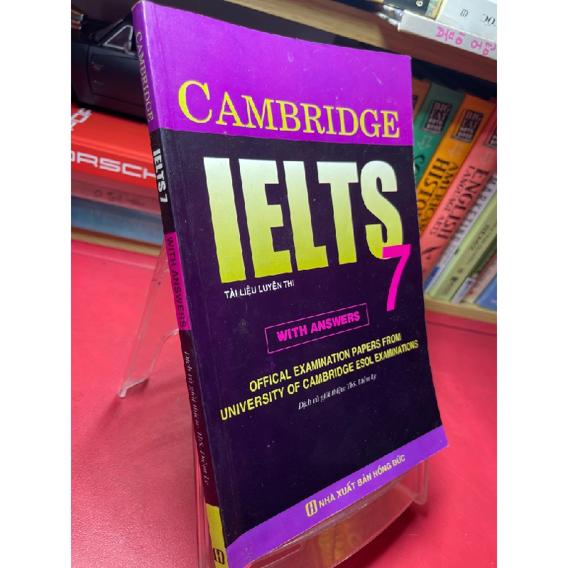 Ielts 7 with answers 2013 mới 75% ố bẩn viền nhẹ bút chì Ths Diễm Ly HPB1905 SÁCH HỌC NGOẠI NGỮ 181257