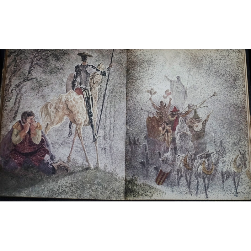 (1961) Don Quichotte - M. De Cervantes minh hoạ GIANNI BENVENUTI - Don quixote,Don Quijote 291965