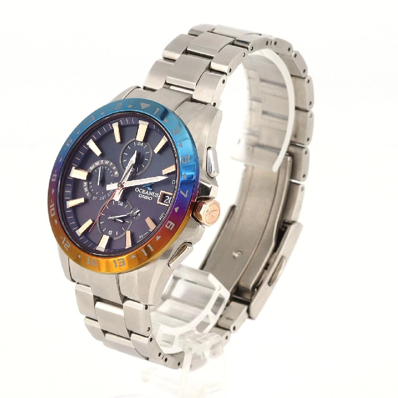 Đồng hồ Casio Oceanus - Kỷ niệm 15 năm OCW-T3000C-2AJF TI Solar Quartz - Hàng hiệu Chính hãng 887621
