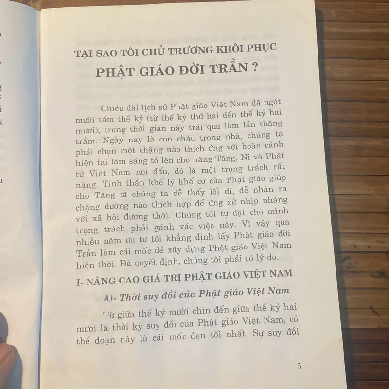 Tại sao tôi chủ trương khôi phục Phật giáo đời Trần - HT Thích Thanh Từ 604114