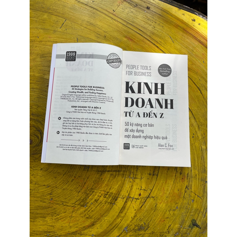 KINH DOANH TỪ A ĐẾN Z- Alan C. Fox 531234