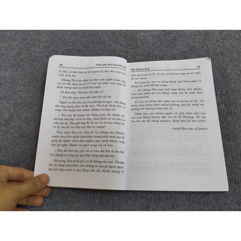 NHÂN QUẢ BÁO ỨNG HIỆN ĐỜI 485067