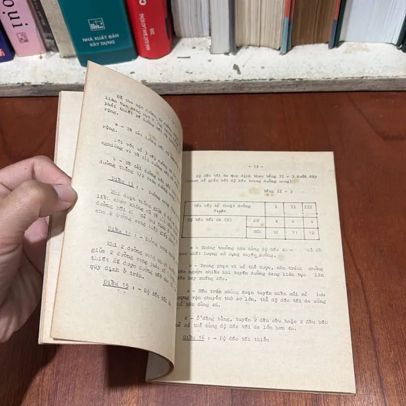 II Sách Nhà Nước: Quy Phạm Thiết Kế Đường Cấp Huyện (Dự Thảo) - 1983 764242