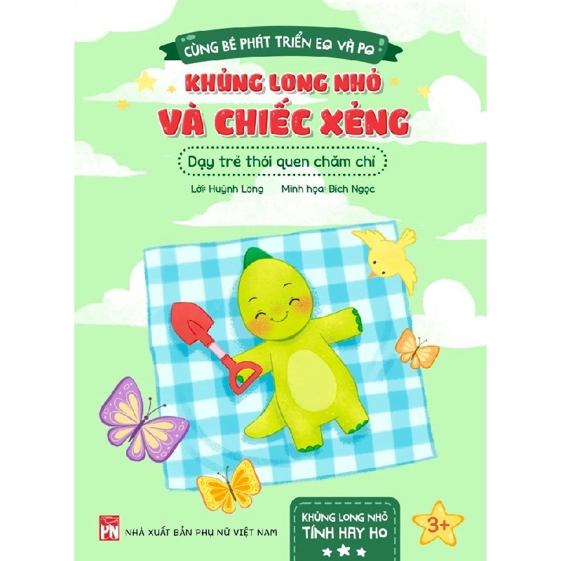 Khủng long nhỏ và chiếc xẻng - Dạy trẻ thói quen chăm chỉ - Huỳnh Long STB3045 Mẹ và bé 535718