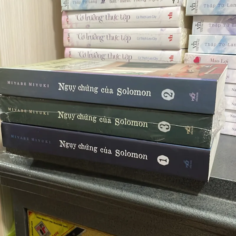 Nguỵ chứng của Solomon - Miyabe Miyuki ( tiểu thuyết trinh thám ) ( 3 tập ) 1009093