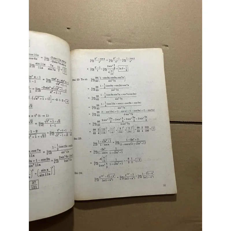 Giải toán giới hạn của hàm số 977915