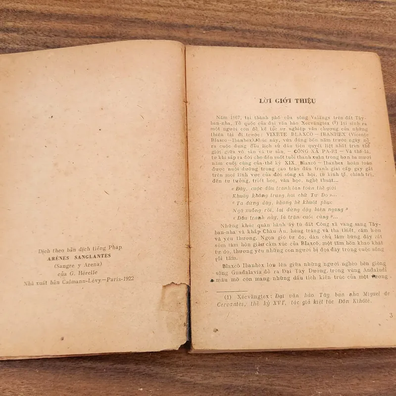 Tác phẩm VH Tây Ban Nha: ĐẤU TRƯỜNG ĐẪM MÁU (Blaxco Ibanhex) 732689