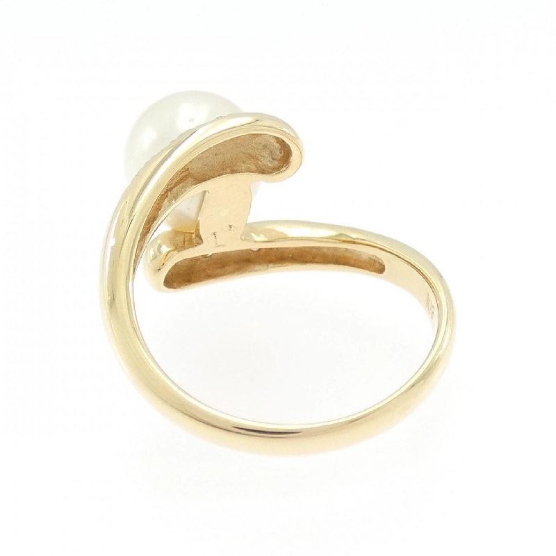 Nhẫn ngọc trai Akoya K18YG 8.6mm - Hàng hiệu Chính hãng 855184