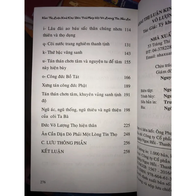 Khai Thị Luận Kinh đại bảo tích pháp hội vô lượng thọ như lai  734446