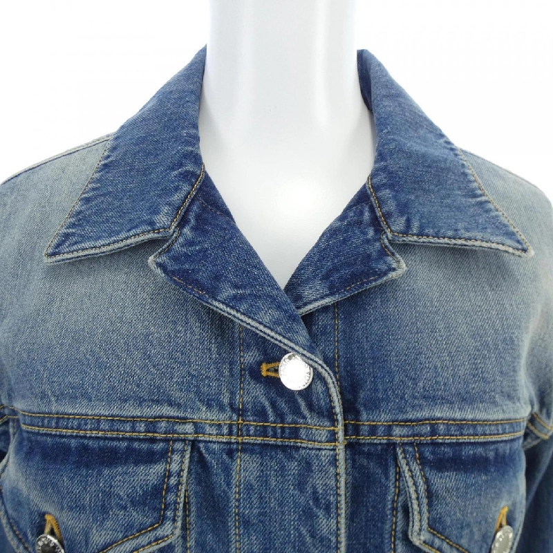 Louis Vuitton FOJA54GM1 Áo khoác denim Yayoi Kusama - Hàng hiệu Chính hãng 812056