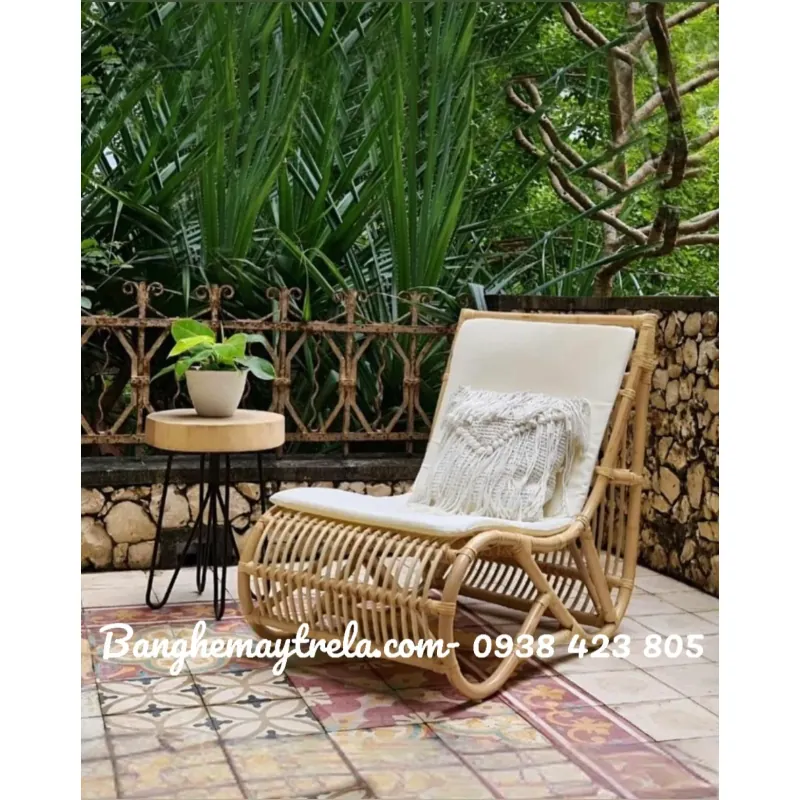 Ghế mây thư giãn đọc sách 736391