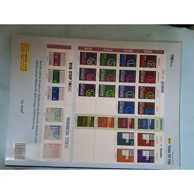 TOEFL iBT activator listening 781511