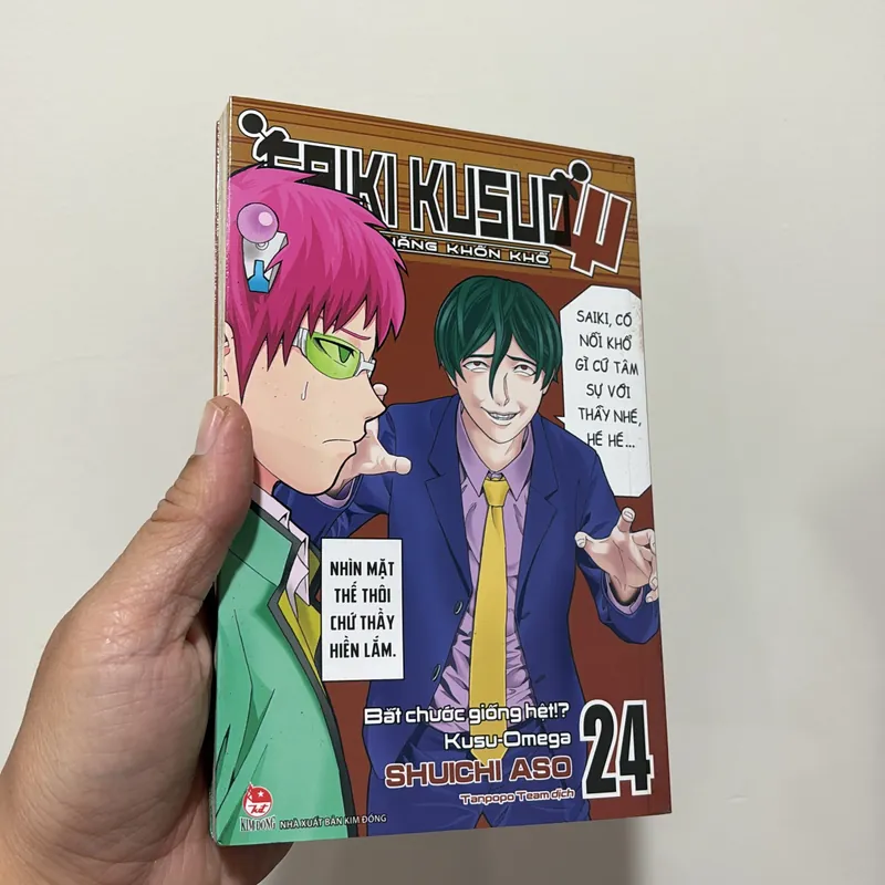 II Truyện Tranh: SAIKI KUSUO _ Kẻ Siêu Năng Lực Khốn Khổ - SHUICHI ASO - 2021 • 2022 738107