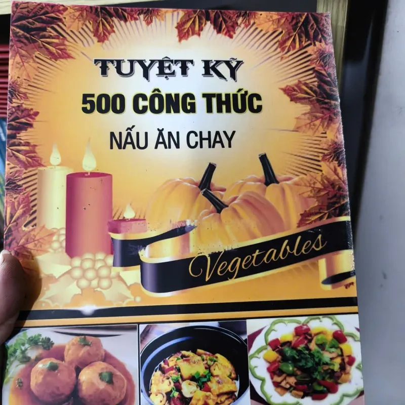 Sách Tuyệt Kỹ 500 Công Thức Nấu Ăn Chay 755472
