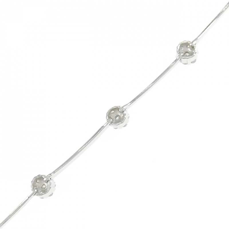 K18WG Hoa Đá Quý Vòng Tay 0.37CT - Hàng hiệu Chính hãng 872746