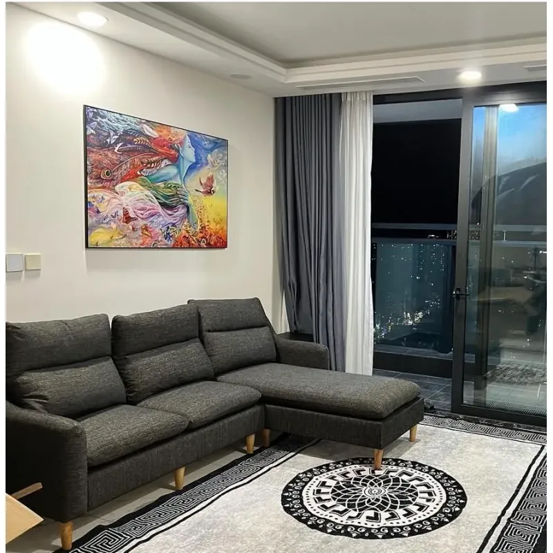 pass tranh canvas còn mới , k trầy xước, 80x120cm 800825