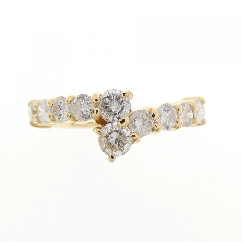 Nhẫn kim cương K18YG 1.01CT - Hàng hiệu Authentic 853600