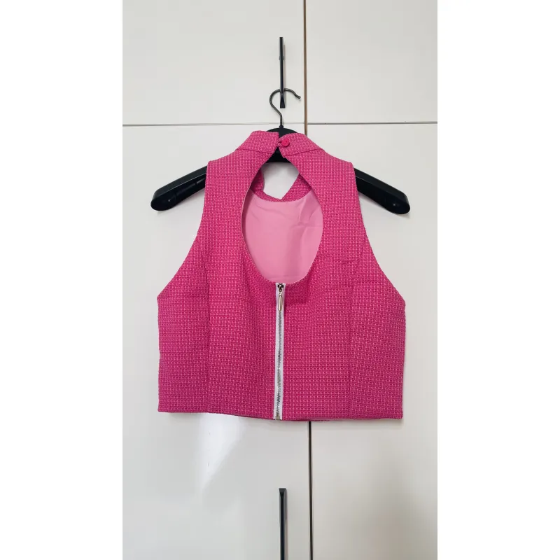 Áo nữ kiểu, croptop, size S, còn mới 1012716