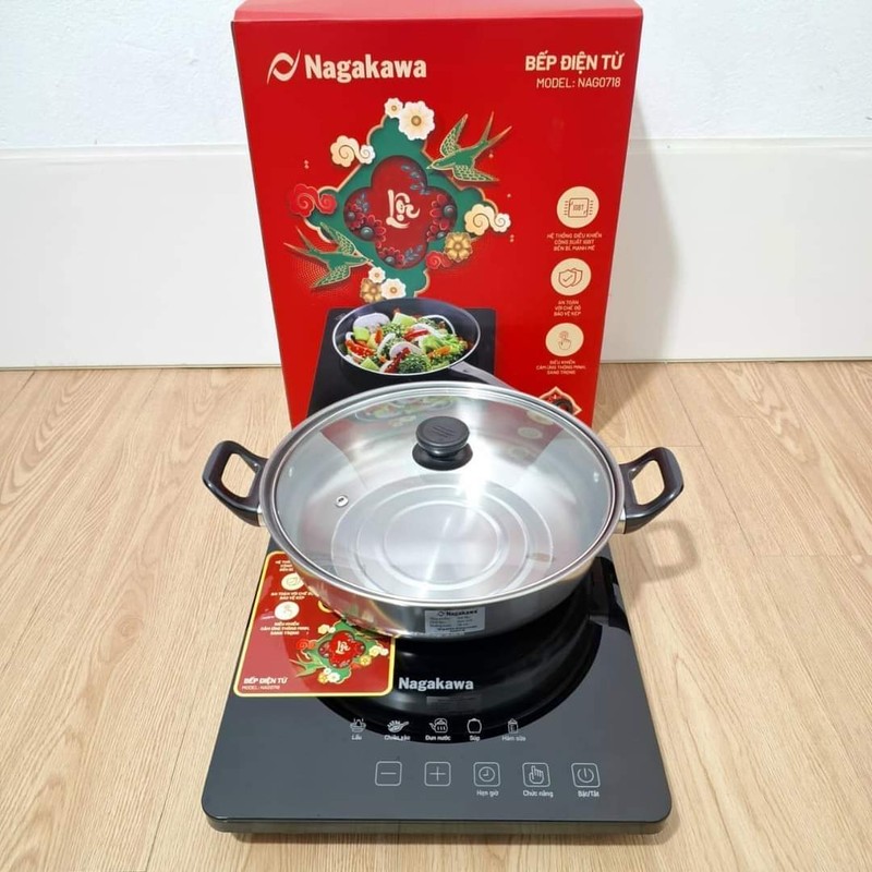 BẾP TỪ NAGAKAWA NAG0718
(Tặng kèm 1 nồi) 78201