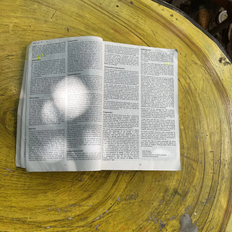 COLLINS COBUILD ENGLISH DICTIONARY HELPING LEARNERS WITH REAL ENGLISH  576397