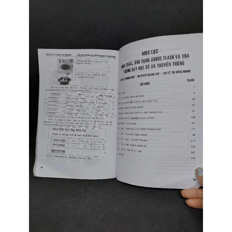 Khai thác Adobe Flash & VBA ứng dụng trong dạy học số và truyền thông mới 80% 2018 HCM0707 911569