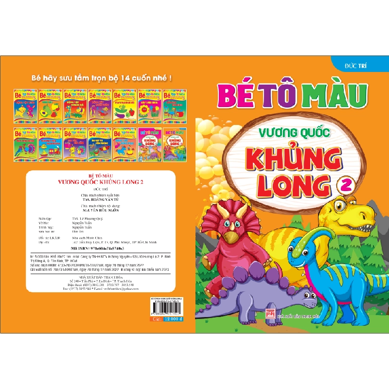 Bé Tô Màu Vương Quốc Khủng Long 2 275568