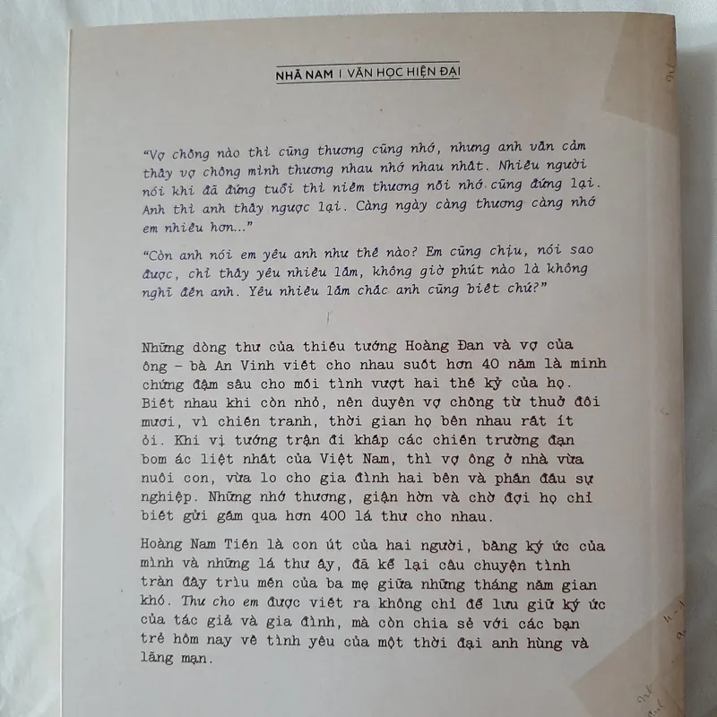 Thư cho em - Hoàng Nam Tiến 673944