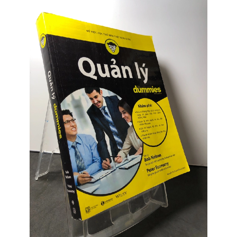 Quản lý for dummies 2018 mới 85% bẩn nhẹ TS.Bob Nelson và Peter Economy HPB2208 QUẢN TRỊ 458477